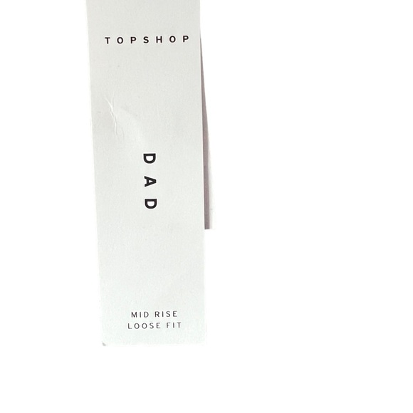 NWT TopShop Mid Rise Loose Fit Y2K Jeans 6 - Picture 7 of 9